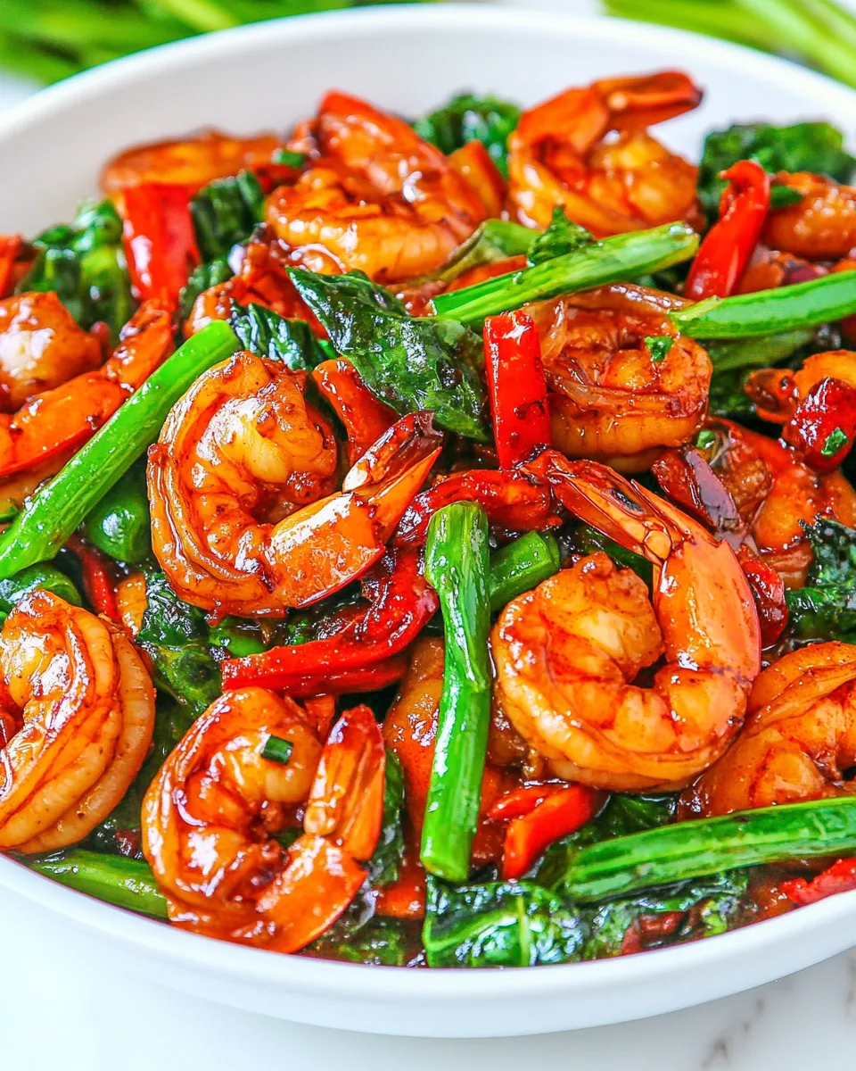 Classic Garlic Shrimp Stir-Fry image