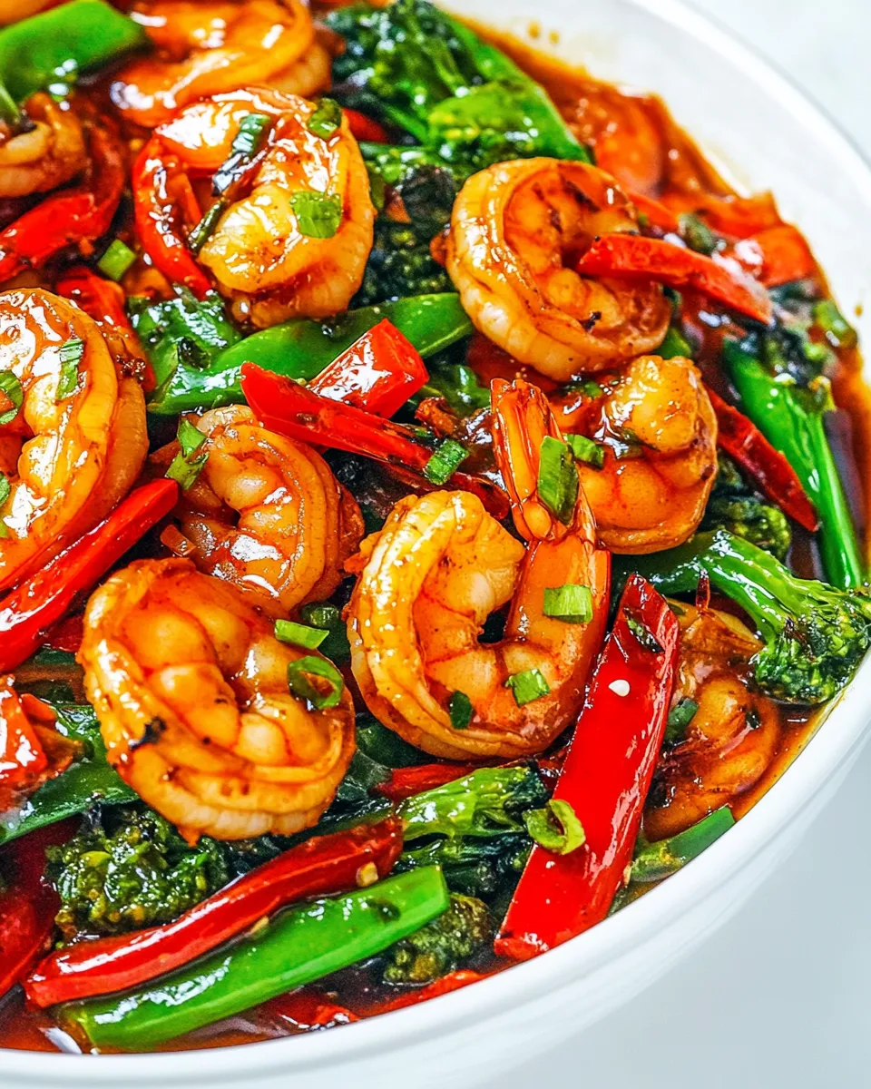 Easy Garlic Shrimp Stir-Fry picture