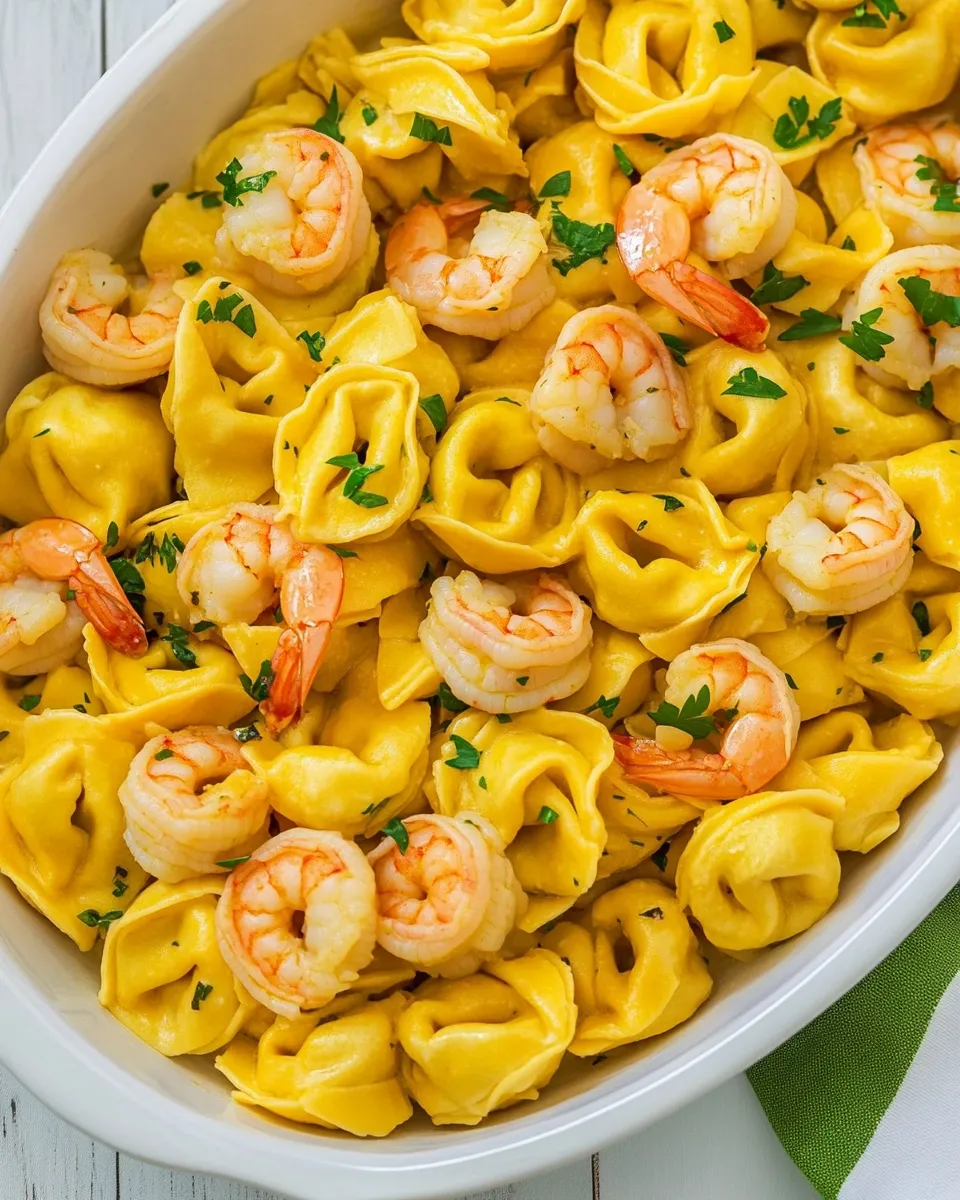 Classic Garlic Shrimp Tortellini image