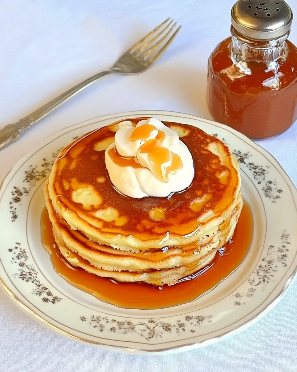 Delicious Gary Coopers Buttermilk Griddle Cakes shot