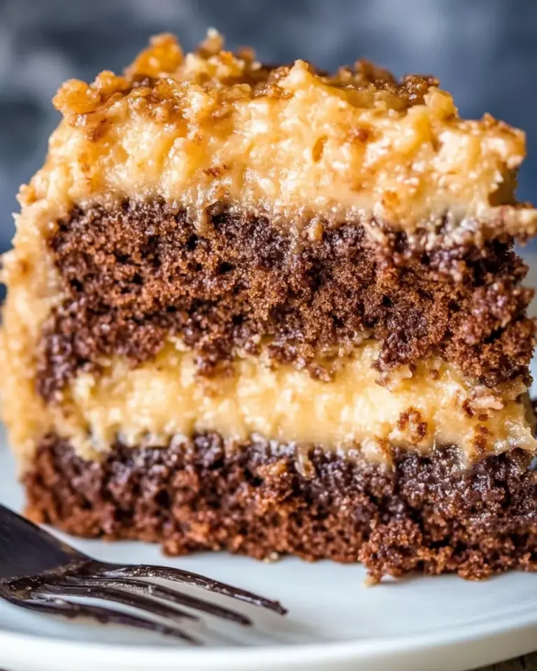 Homemade German Chocolate Cake Recipe photo