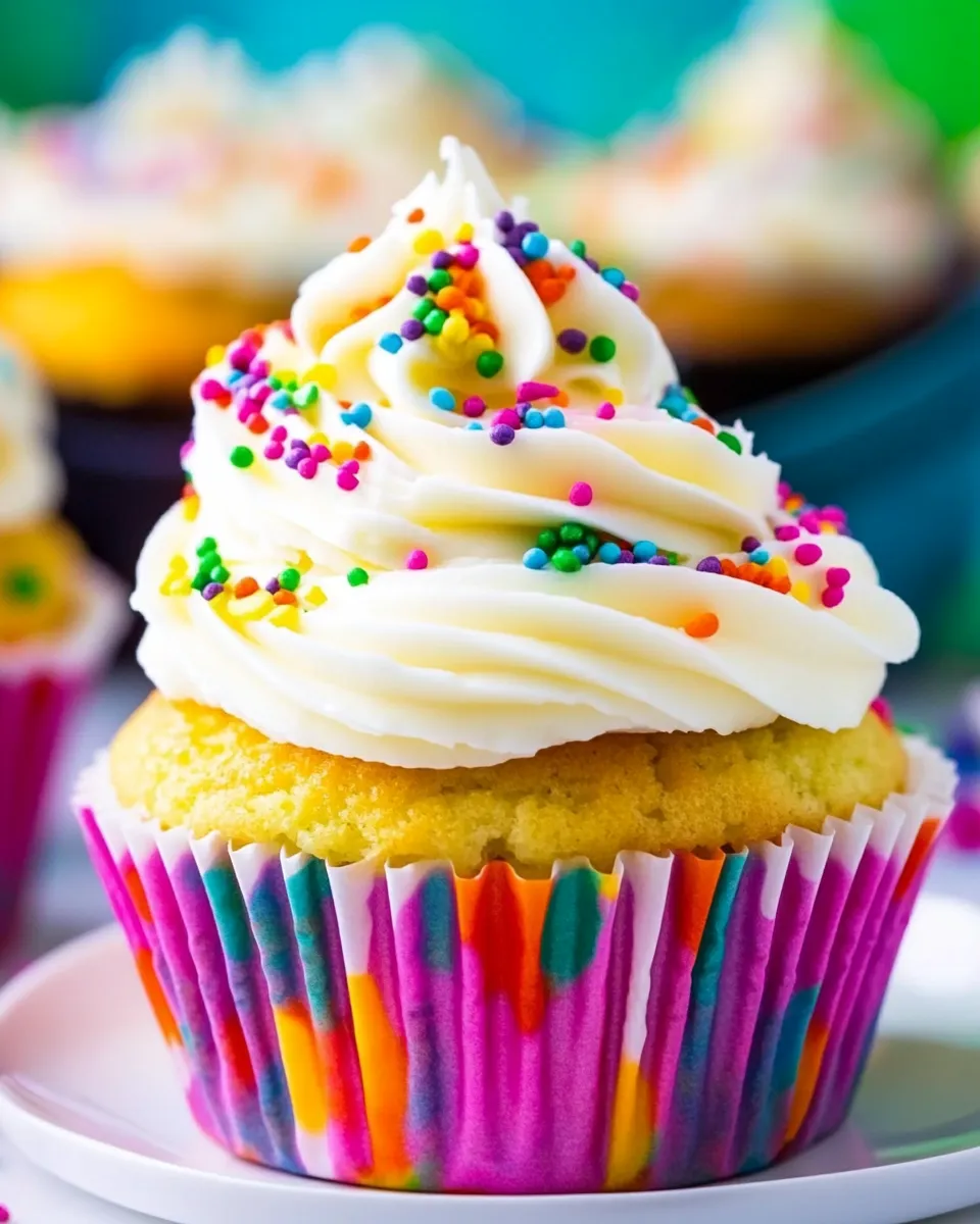 Classic Gluten Free Funfetti Cupcakes image