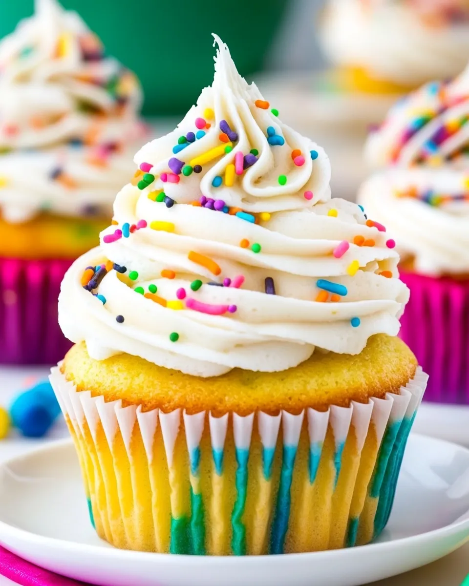 Easy Gluten Free Funfetti Cupcakes picture