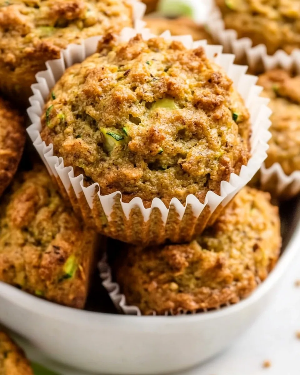 Homemade Gluten Free Zucchini Muffins photo