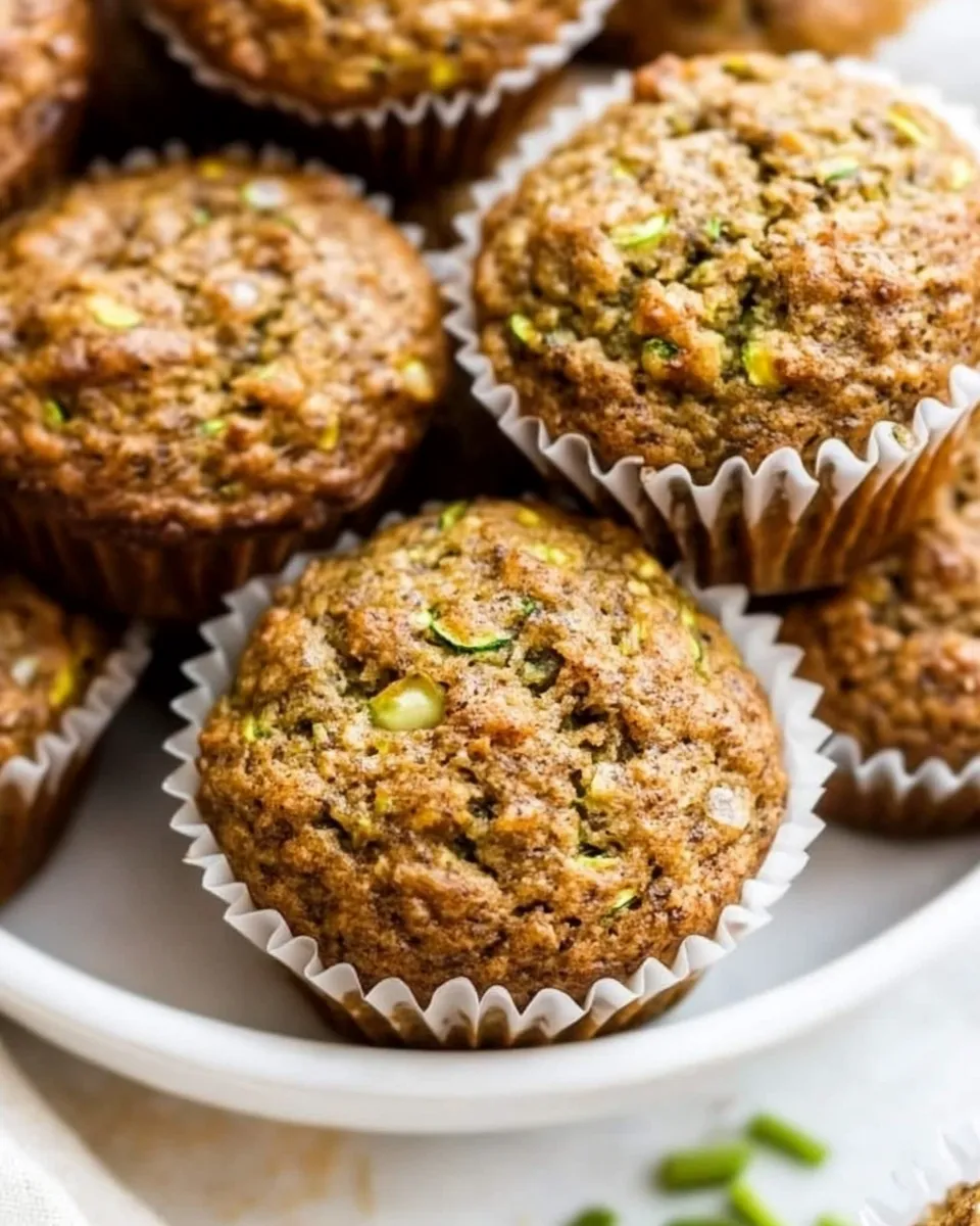 Delicious Gluten Free Zucchini Muffins shot
