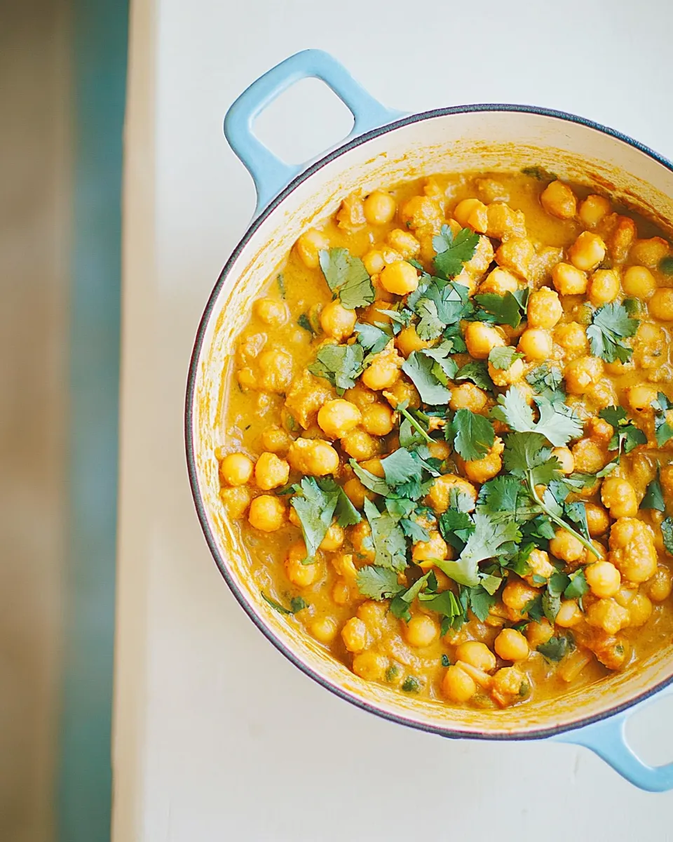 Delicious Golden Chana Masala image