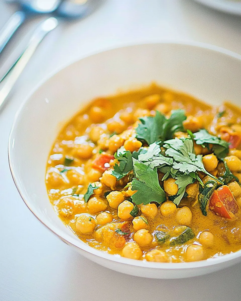 Easy Golden Chana Masala recipe photo