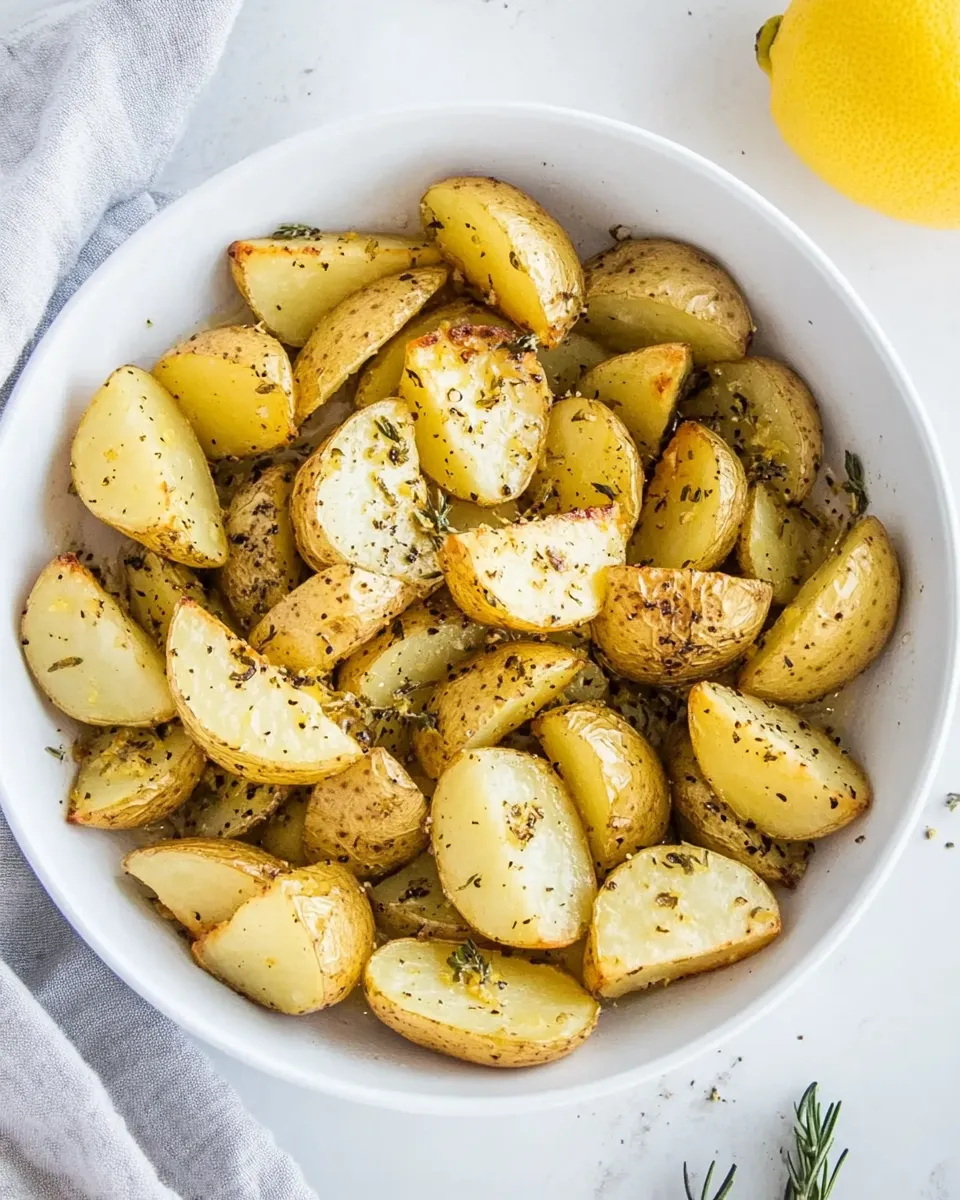 Best Greek Lemon Potatoes (Oven Roasted) shot