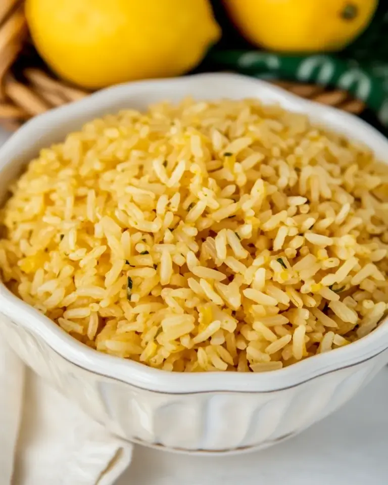 Homemade Greek Lemon Rice Recipe photo