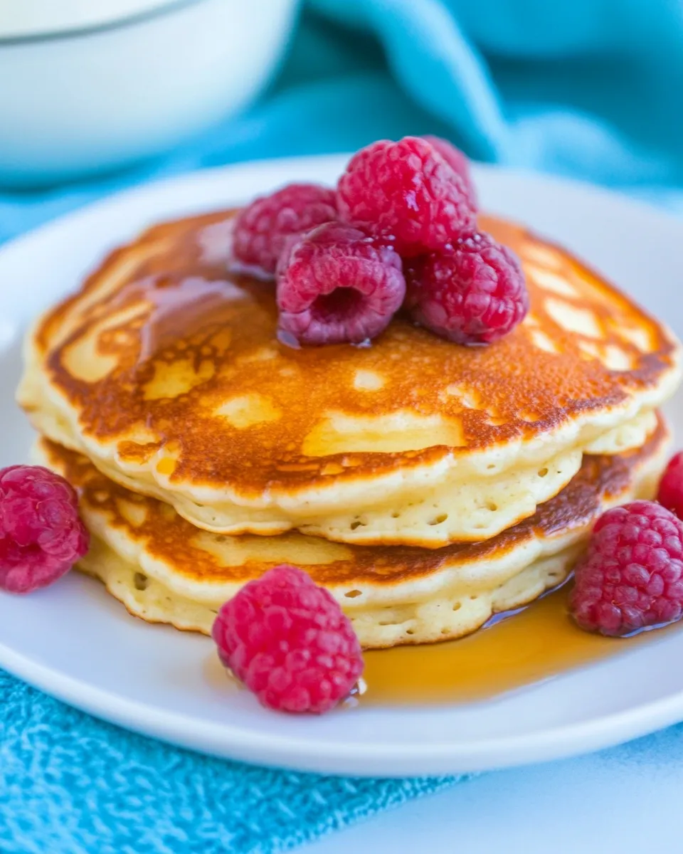 Homemade Greek Yogurt Pancakes Recipe photo