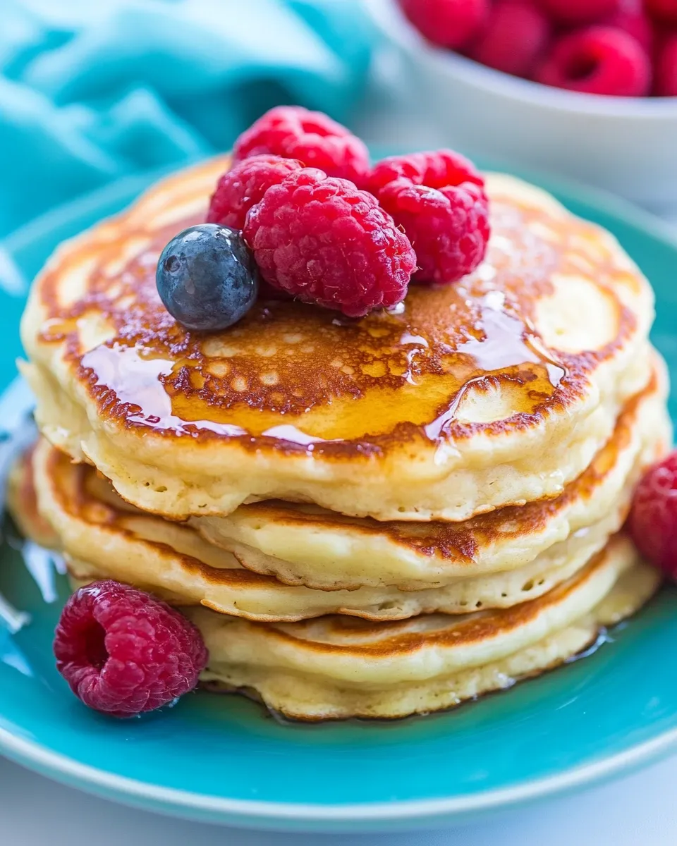 Classic Greek Yogurt Pancakes Recipe image