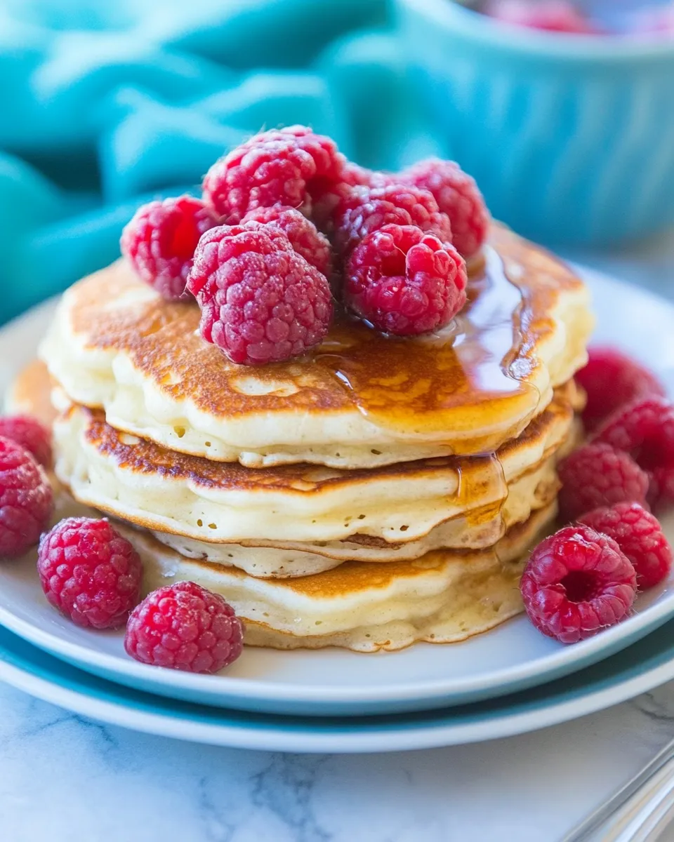 Delicious Greek Yogurt Pancakes Recipe shot