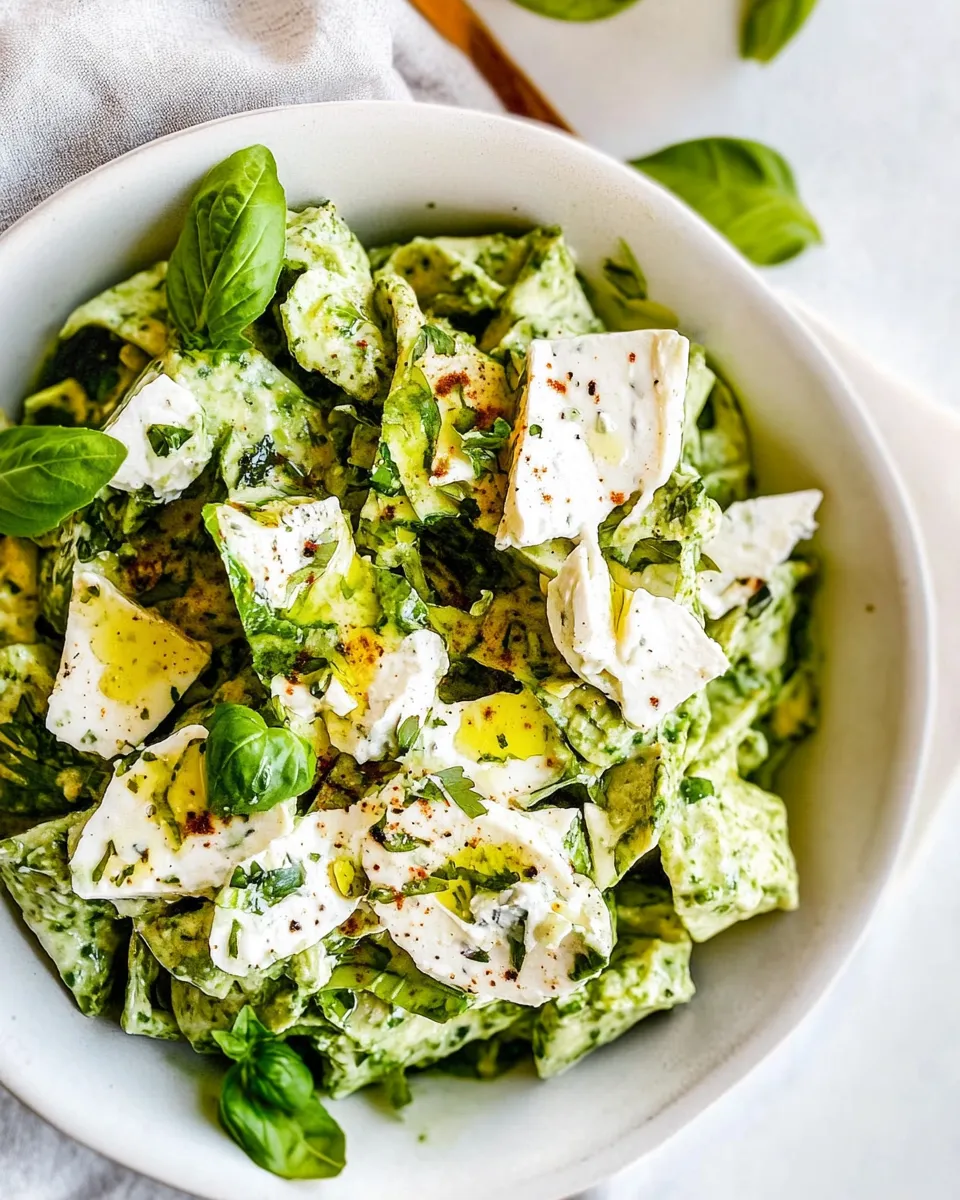 Homemade Green Goddess Salad photo