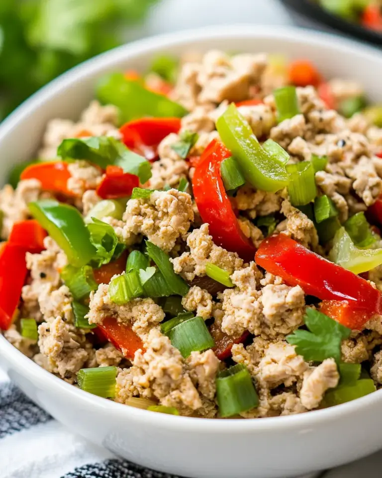 Homemade Ground Turkey and Peppers Recipe photo