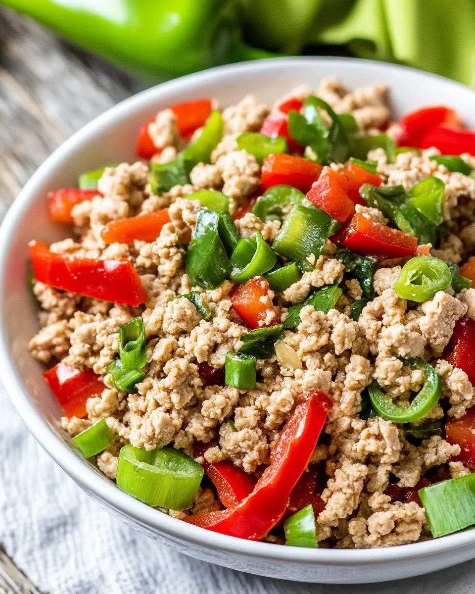 Easy Ground Turkey and Peppers Recipe picture