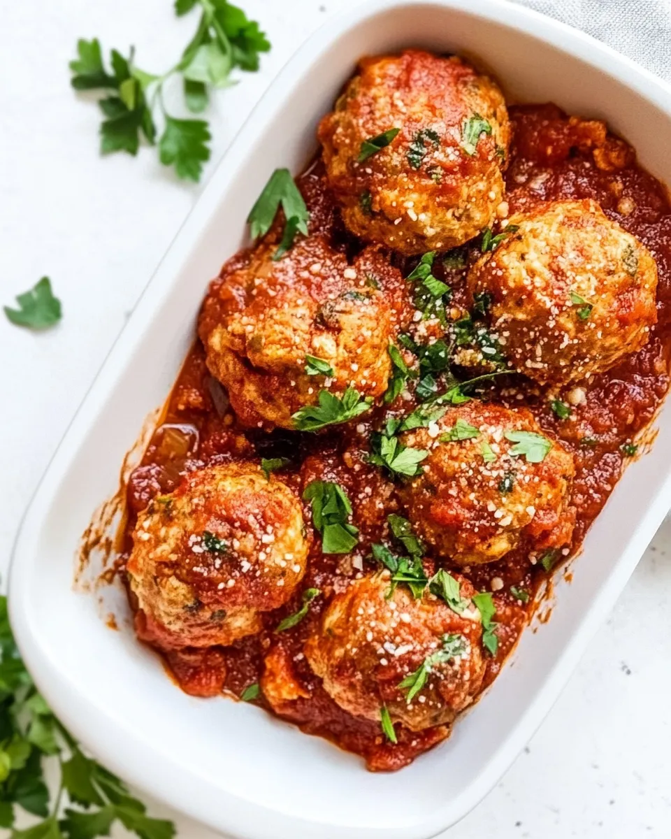 Classic Harissa Chicken Meatballs image