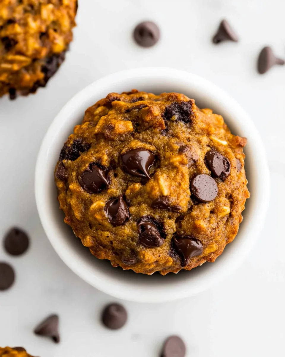 Quick Healthy Banana Chocolate Chip Muffins picture
