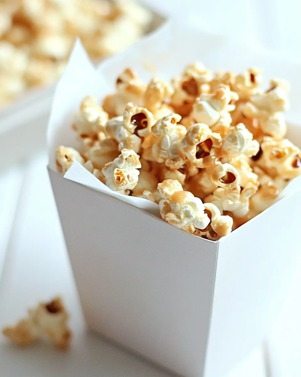 Classic Healthy Caramel Popcorn Recipe image