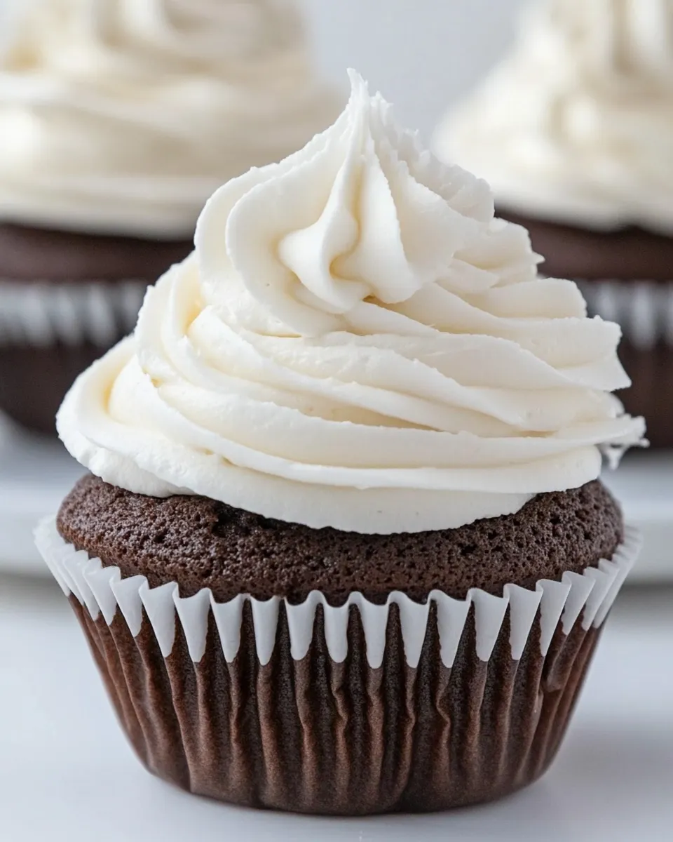 Classic Healthy Cupcakes shot