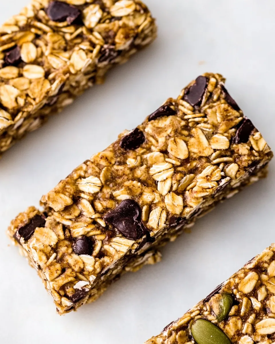 Homemade Healthy Granola Bars photo