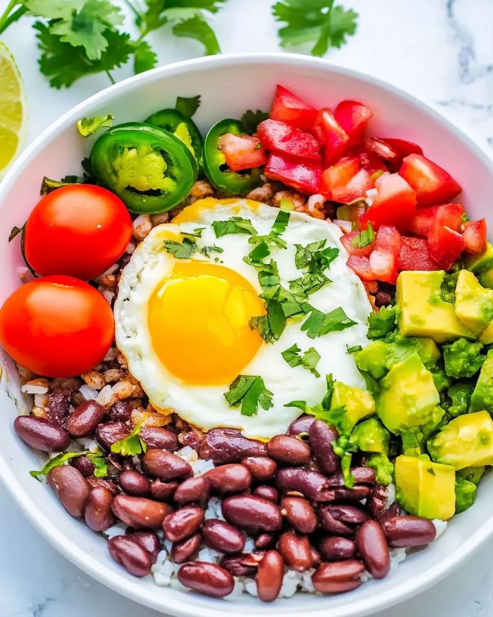 Classic Healthy Mexican Breakfast Bowl image