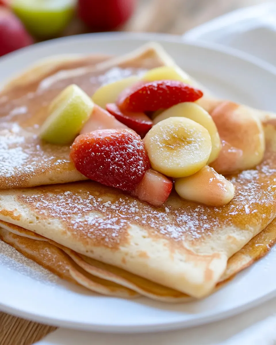 Easy Healthy Oat Crepes picture