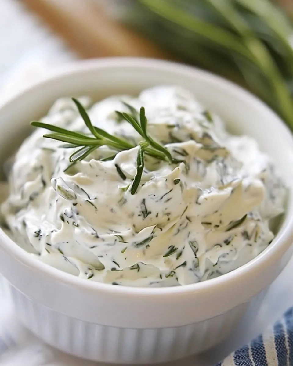 Delicious Herb and Garlic Cream Cheese image