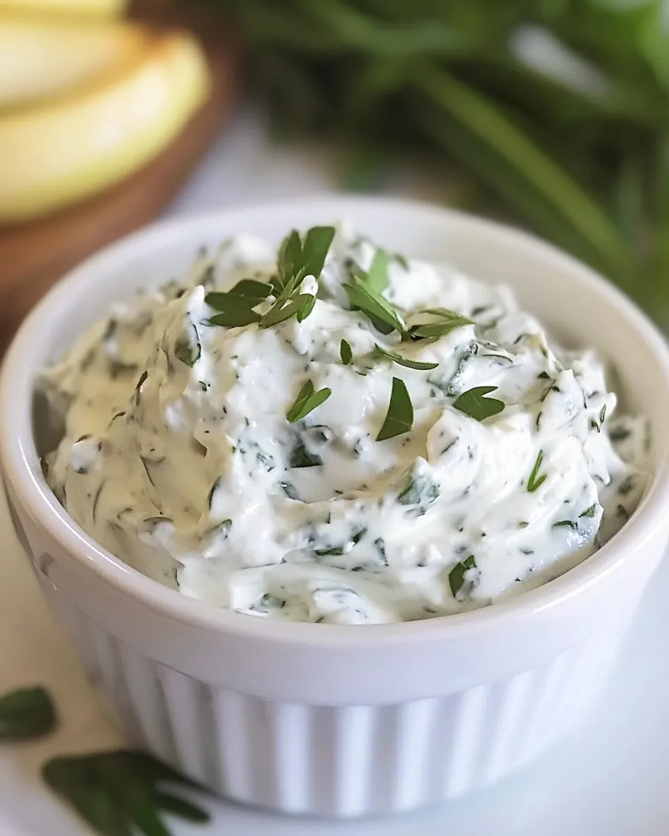 Quick Herb and Garlic Cream Cheese picture