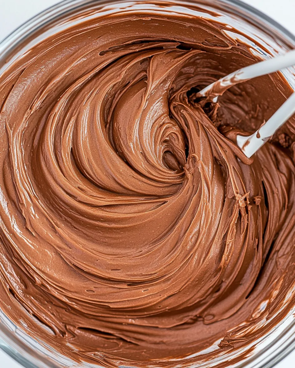 Homemade Hersheys Chocolate Frosting photo