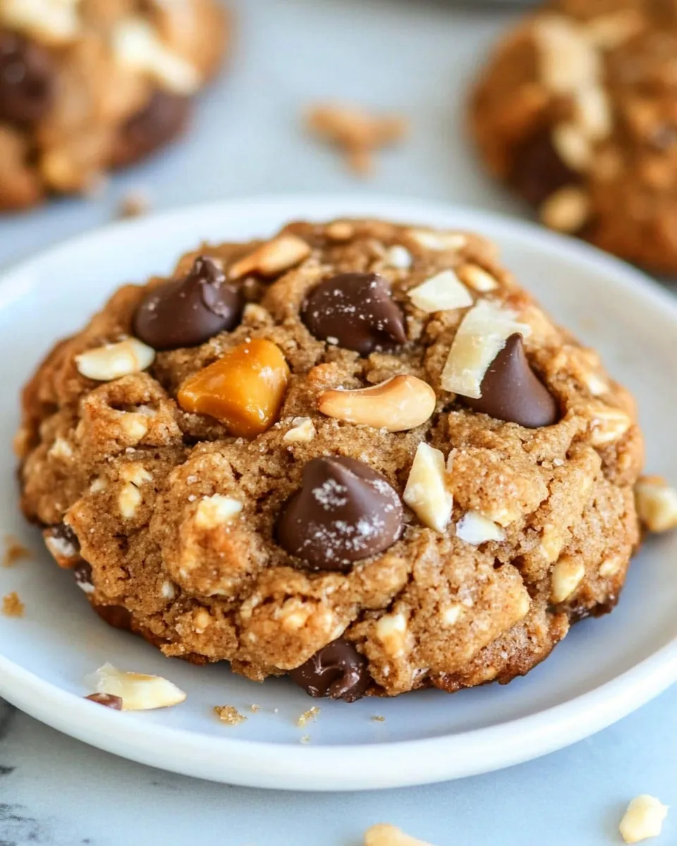 Delicious High Energy Peanut Butter Breakfast Cookies image