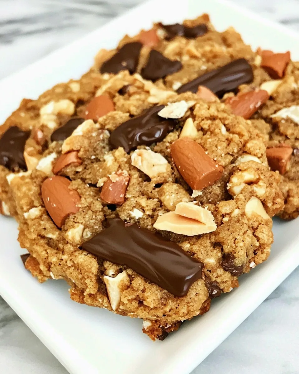 Healthy High Energy Peanut Butter Breakfast Cookies shot