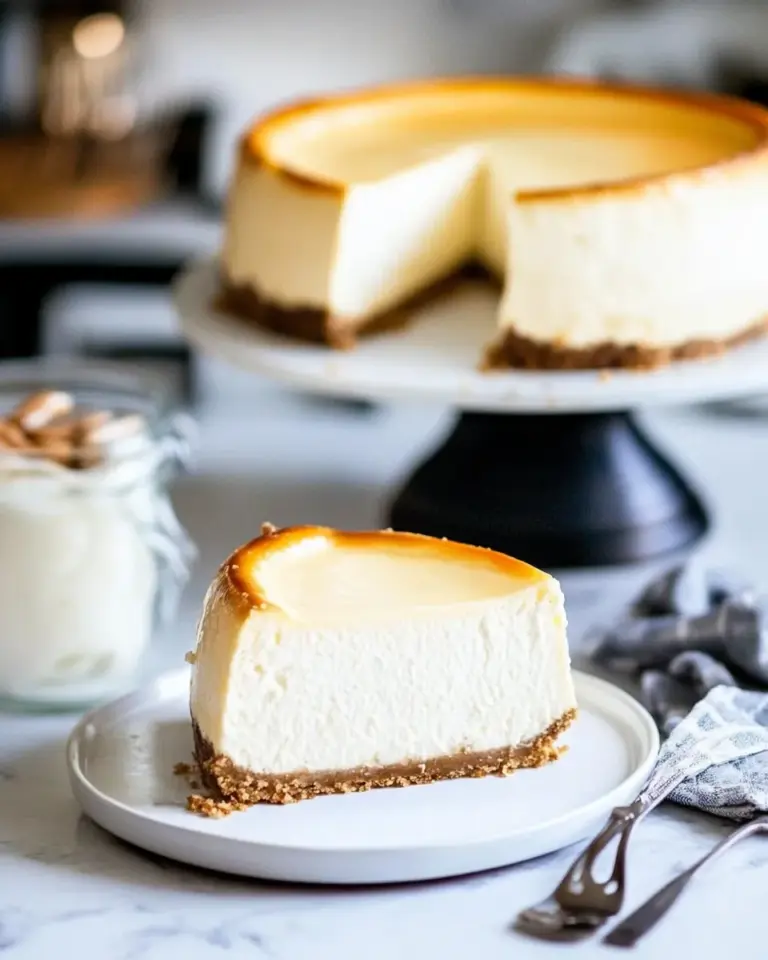 Delicious Homemade Classic Cheesecake Recipe photo