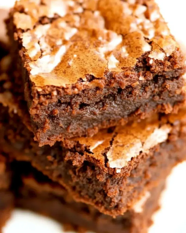 Delicious Homemade Fudge Brownies photo