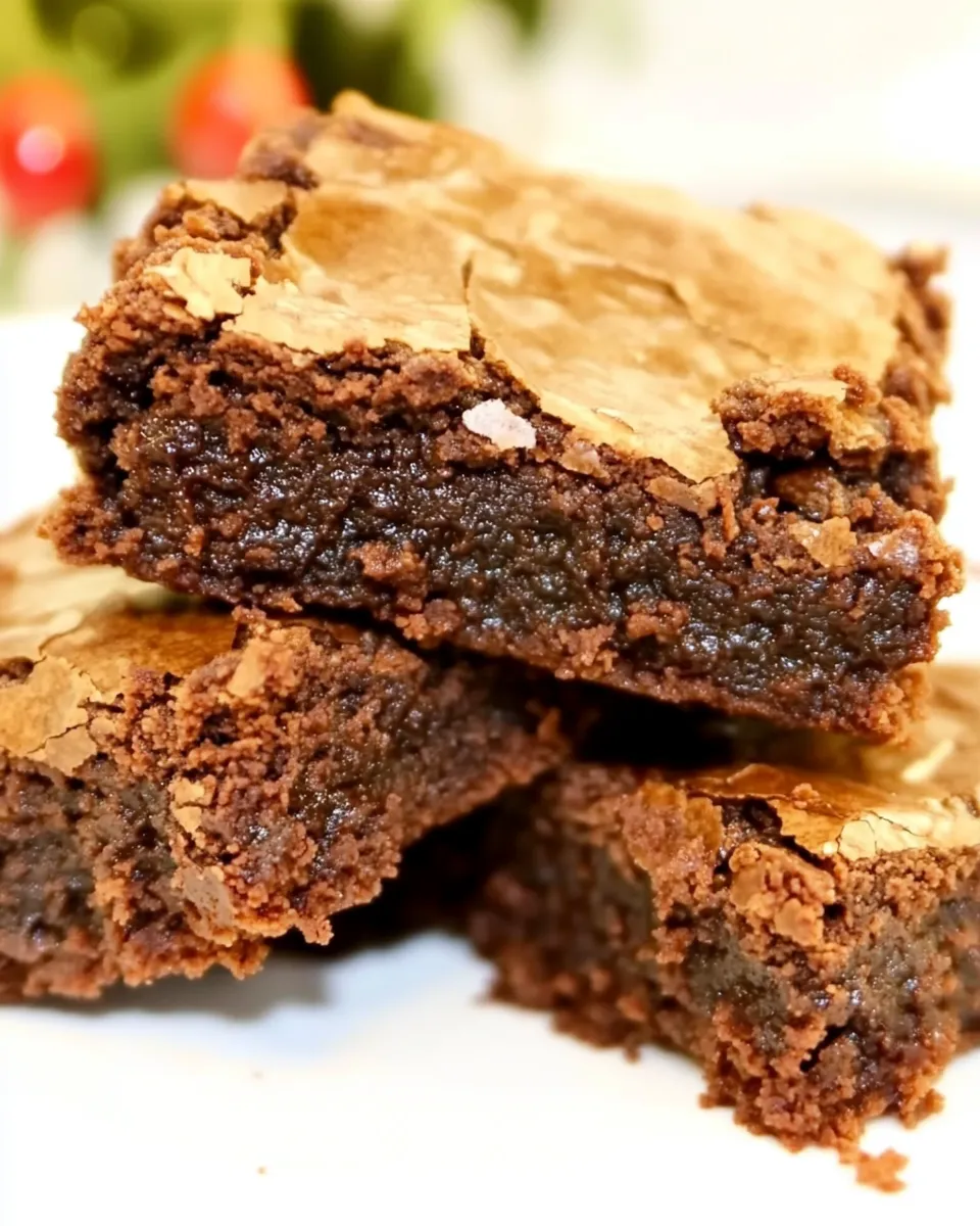 Easy Homemade Fudge Brownies image