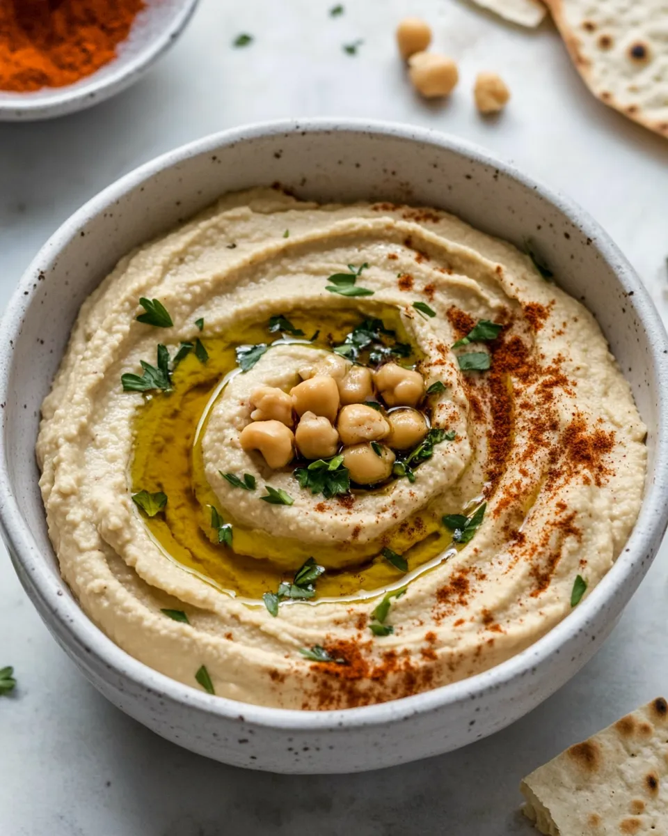 Delicious Homemade Hummus Recipe image