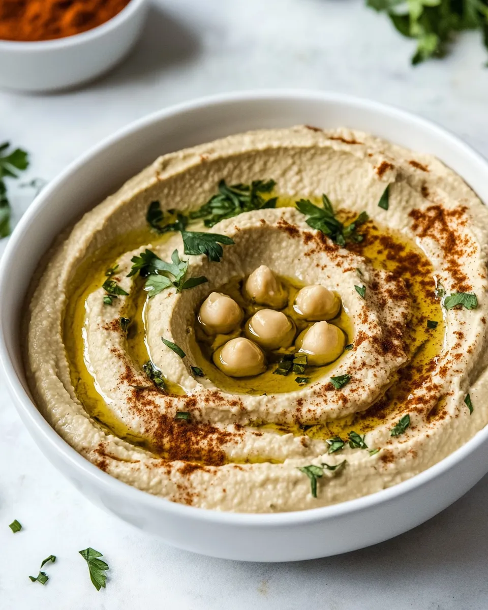 Classic Homemade Hummus Recipe picture