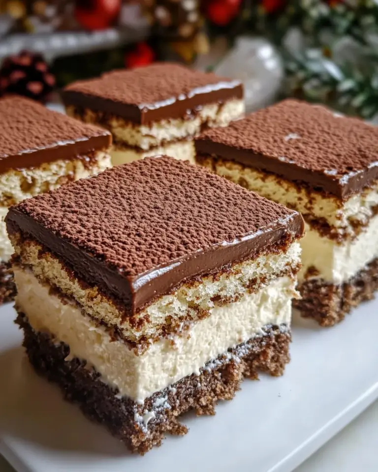 Delicious Homemade Milk Slice Cake (Kinder Milch-Schnitte) photo