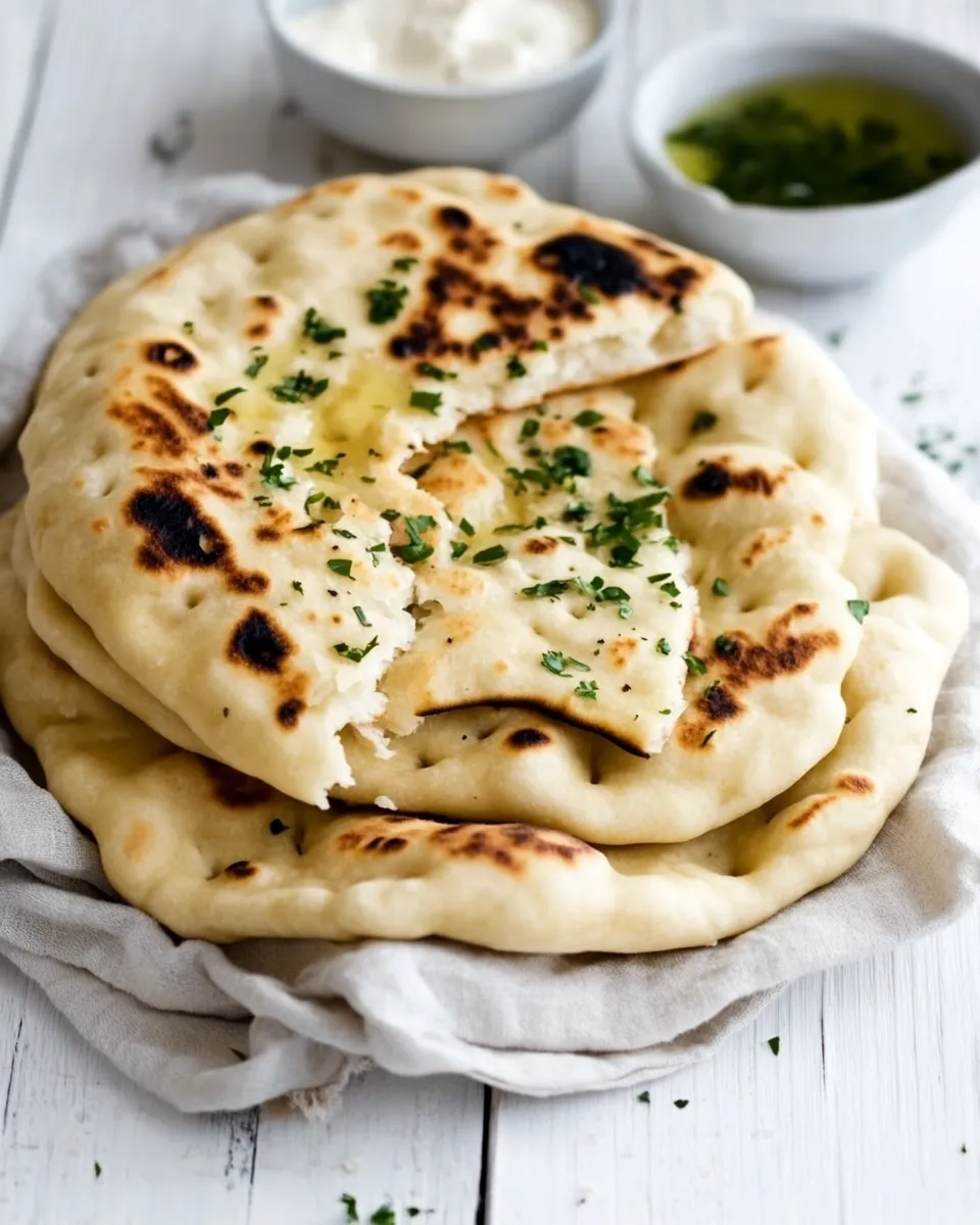 Easy Homemade Naan Recipe photo