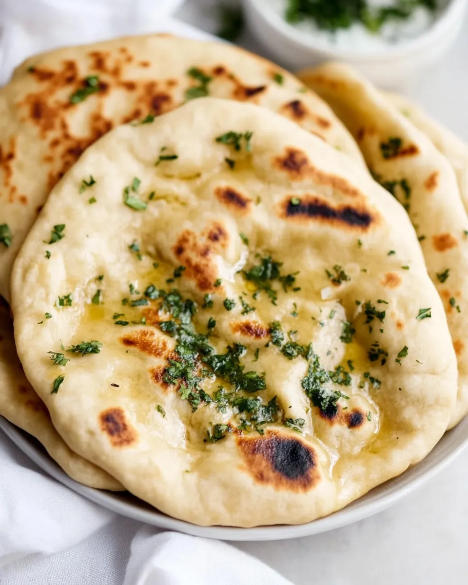 Delicious Homemade Naan Recipe image