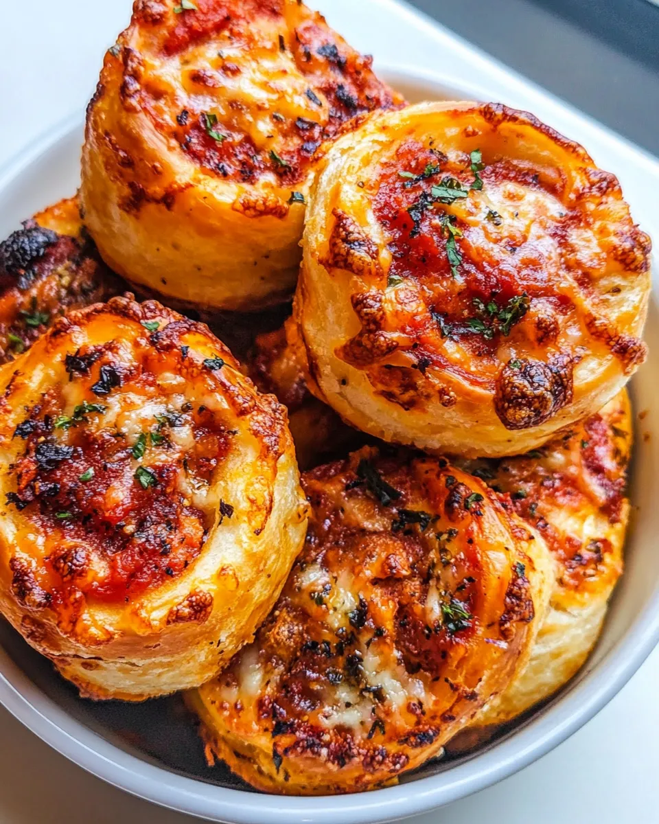 Easy Homemade Pizza Rolls image