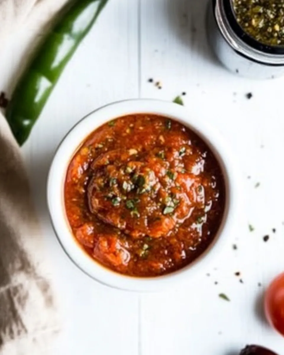 Quick Homemade Pizza Sauce Recipe shot