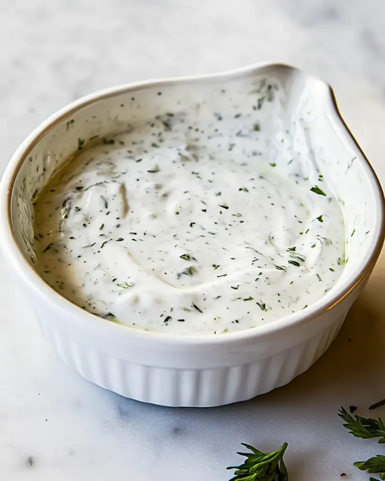 Classic Homemade Ranch Dressing photo
