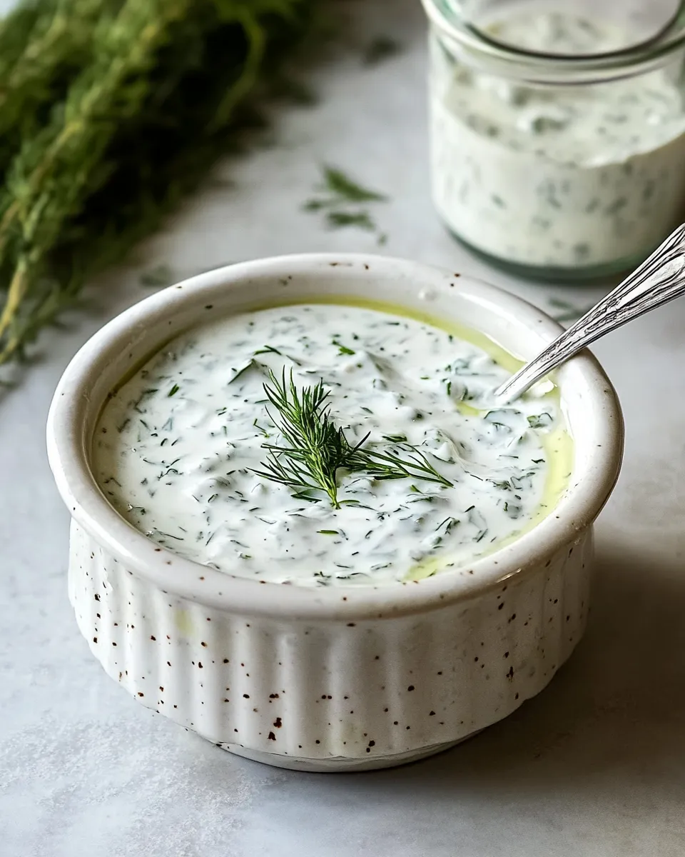Easy Homemade Ranch Dressing image