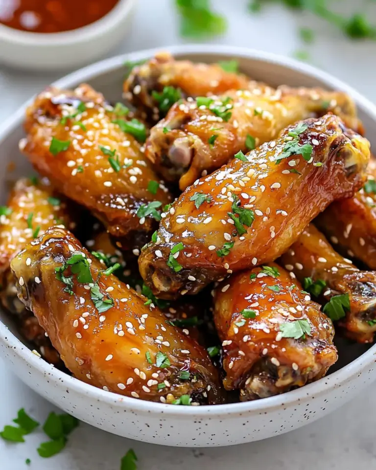 Homemade Honey-Glazed Chicken Wings Recipe photo