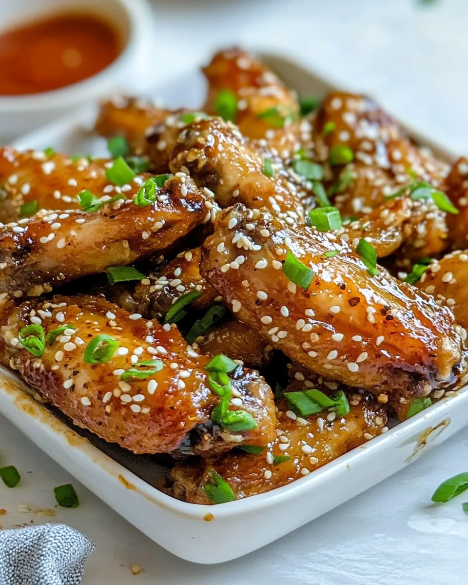 Easy Honey-Glazed Chicken Wings Recipe picture