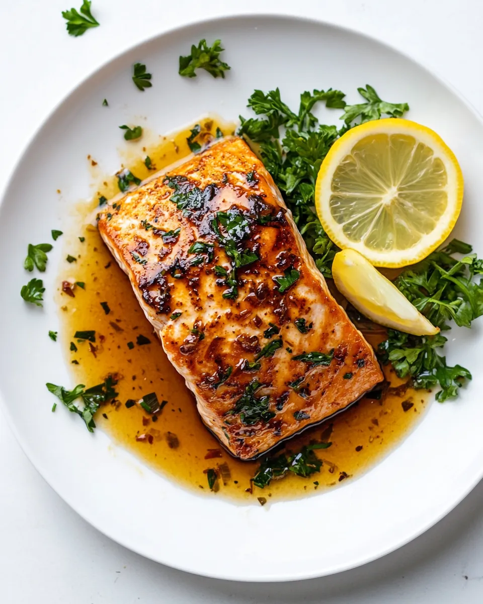 Easy Honey Garlic Salmon Recipe picture