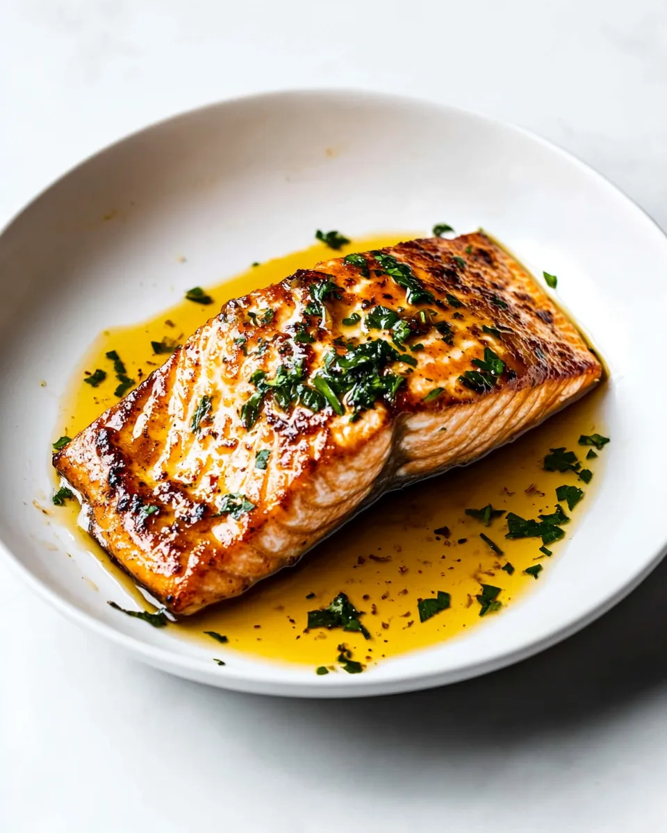 Delicious Honey Garlic Salmon Recipe shot