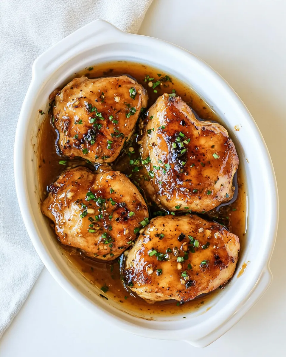 Classic Honey Garlic Soy Sauce Chicken image