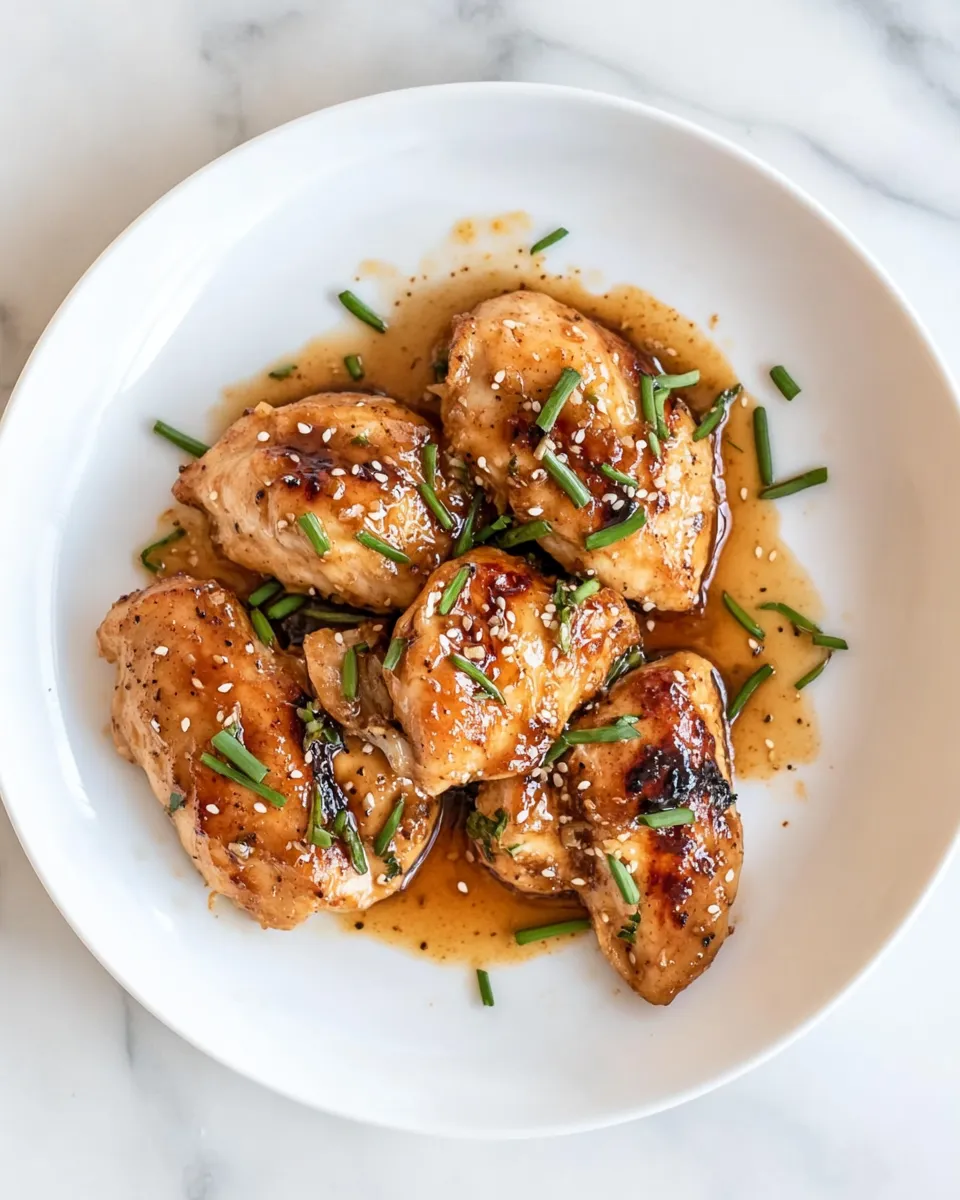 Easy Honey Garlic Soy Sauce Chicken picture