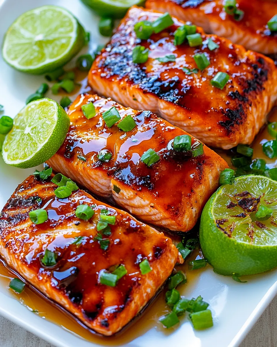 Homemade Honey Glazed Salmon Recipe photo